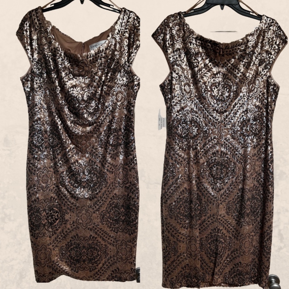 EMMA STREET Sequined Dress (size14)
